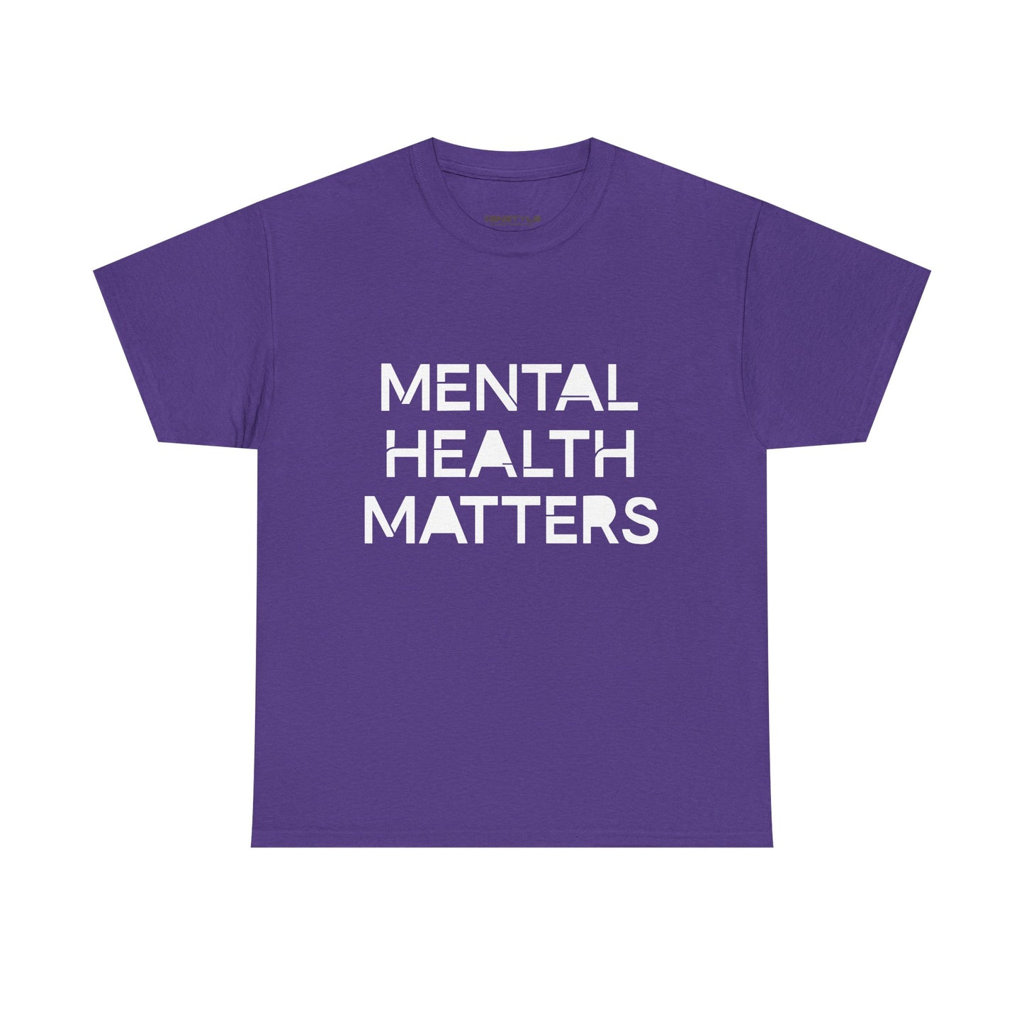 Mental Health Matters Unisex Heavy Cotton T-Shirt – Spread Awareness with Style