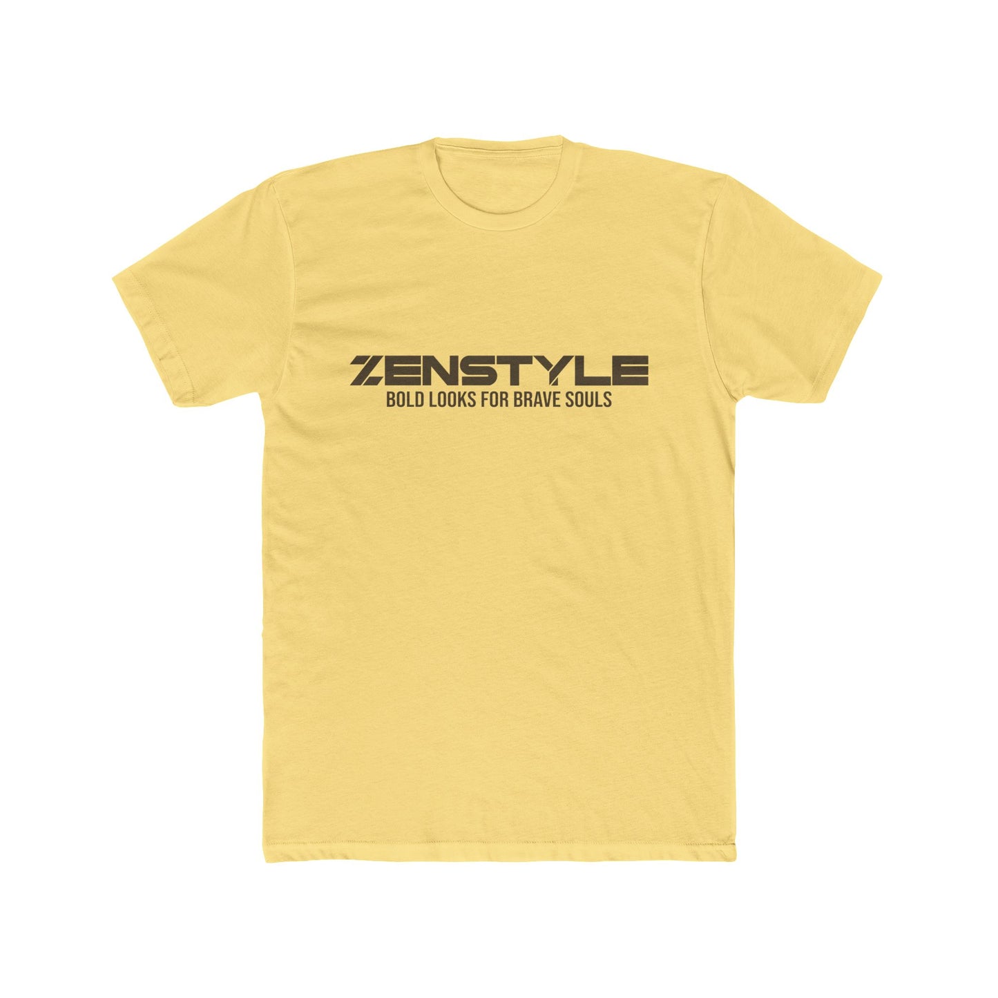 Cotton Tee with Zenstyle Logo - Unisex