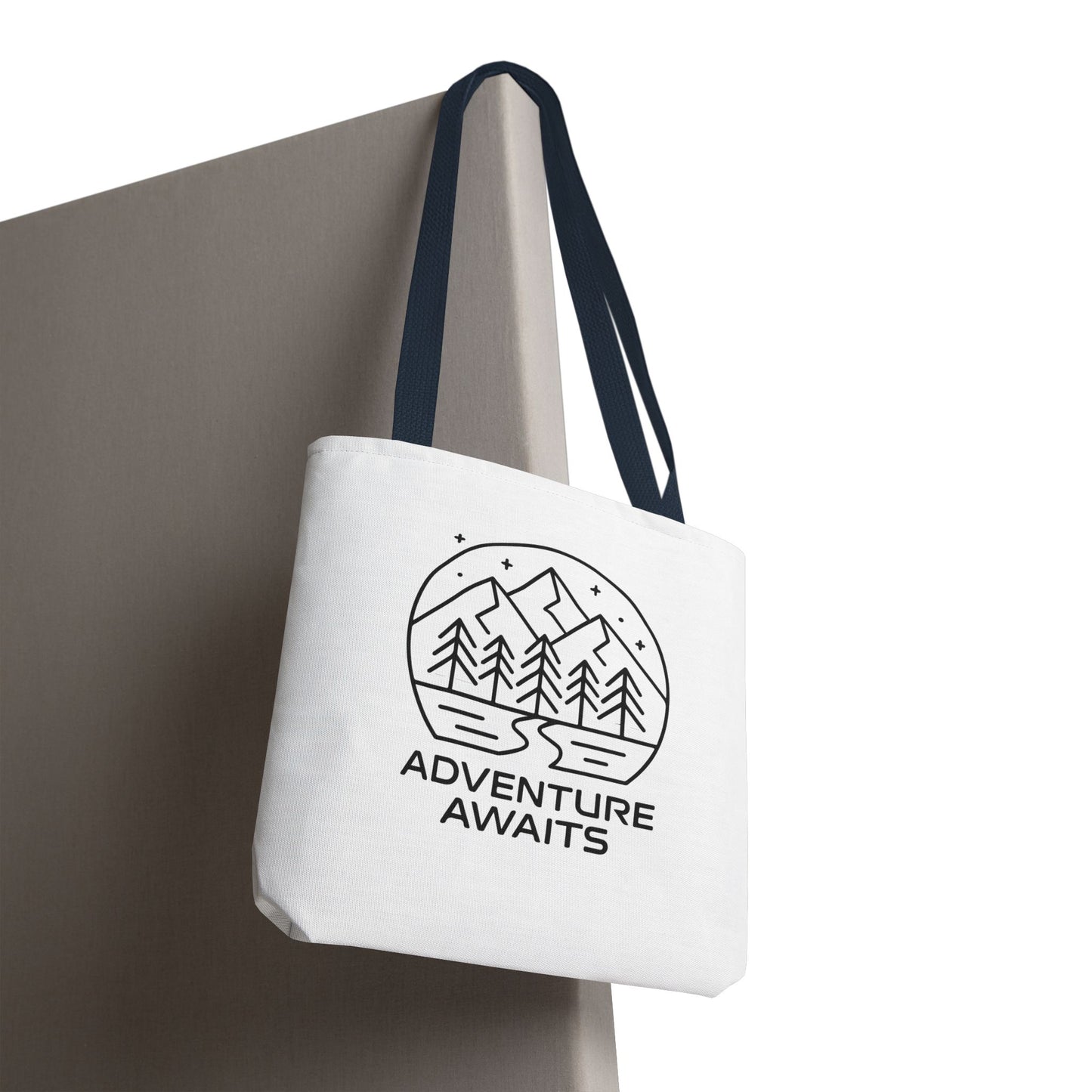 Adventure Awaits – Eco-Friendly Tote Bag for Nature Lovers, Travel Companion, Outdoor Enthusiast Gift, Camping Tote.