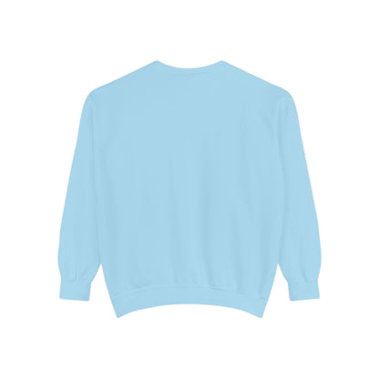 Hopeles For Noting Unisex Garment-Dyed Sweatshirt, Cozy Pullover, Casual Layer, Gift for Him, Street Art Fashion