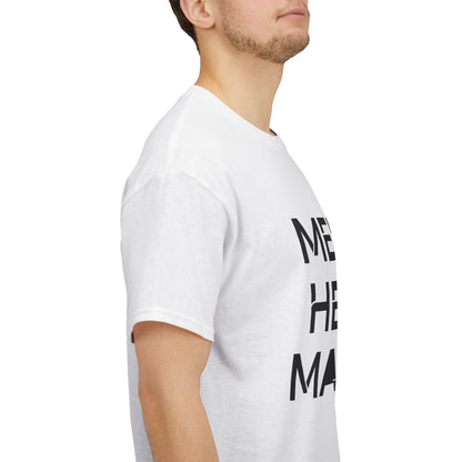 Mental Health Matters Unisex Heavy Cotton T-Shirt – Spread Awareness with Style