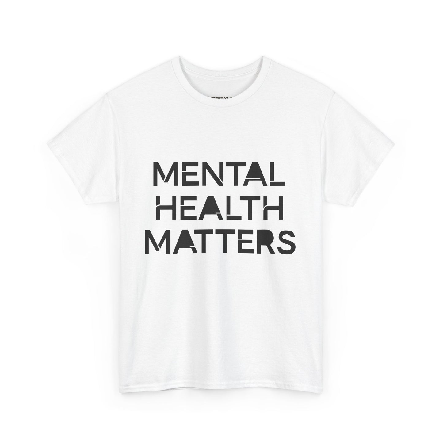 Mental Health Matters Unisex Heavy Cotton T-Shirt – Spread Awareness with Style