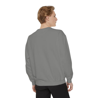 Hopeles For Noting Unisex Garment-Dyed Sweatshirt, Cozy Pullover, Casual Layer, Gift for Him, Street Art Fashion