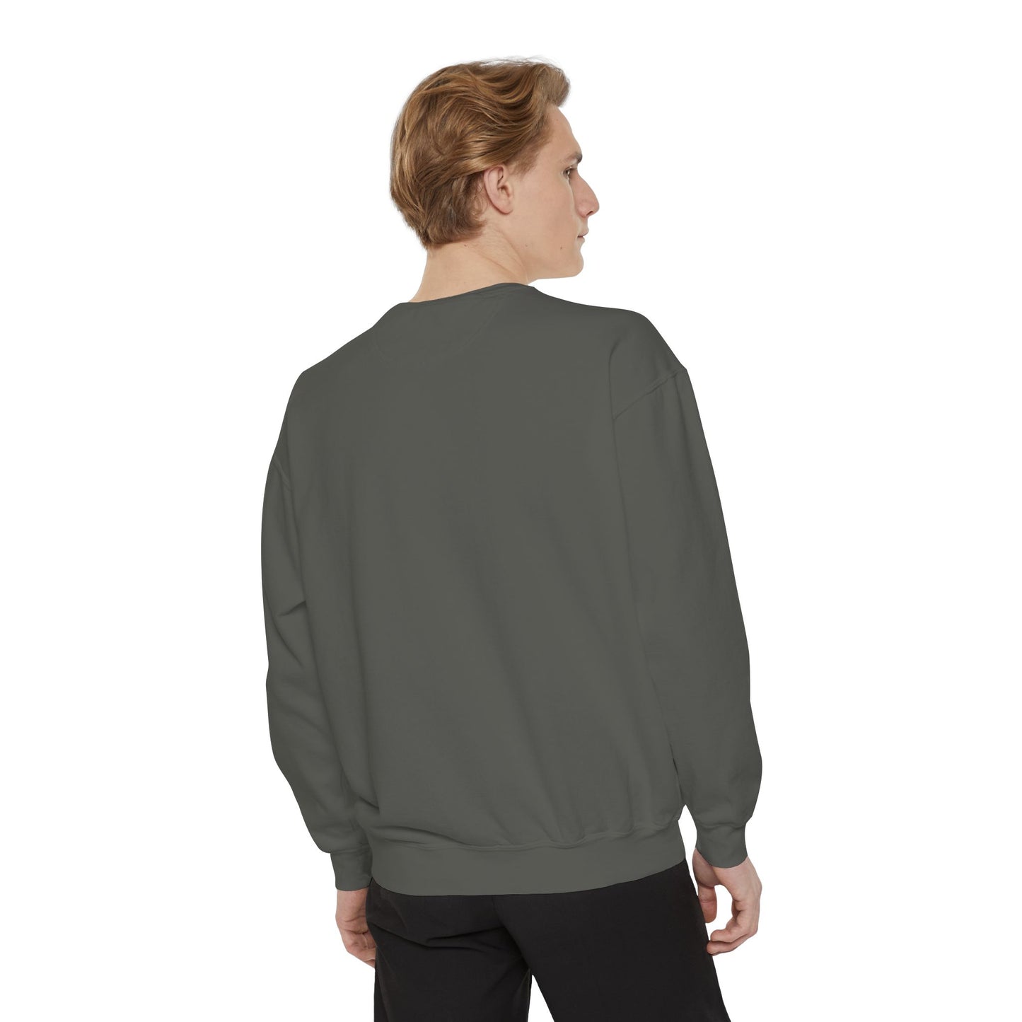 Hopeles For Noting Unisex Garment-Dyed Sweatshirt, Cozy Pullover, Casual Layer, Gift for Him, Street Art Fashion
