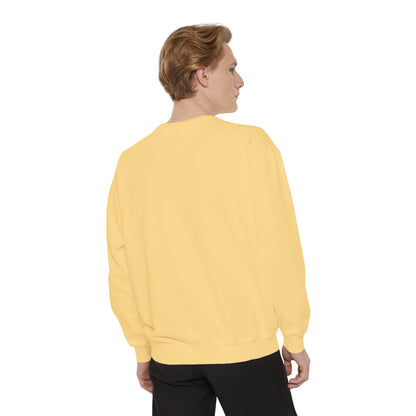 Hopeles For Noting Unisex Garment-Dyed Sweatshirt, Cozy Pullover, Casual Layer, Gift for Him, Street Art Fashion