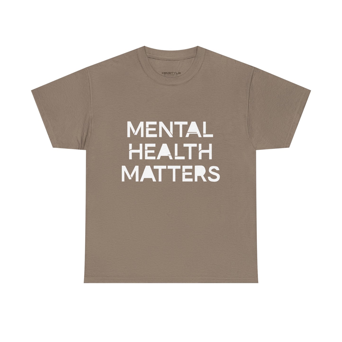 Mental Health Matters Unisex Heavy Cotton T-Shirt – Spread Awareness with Style