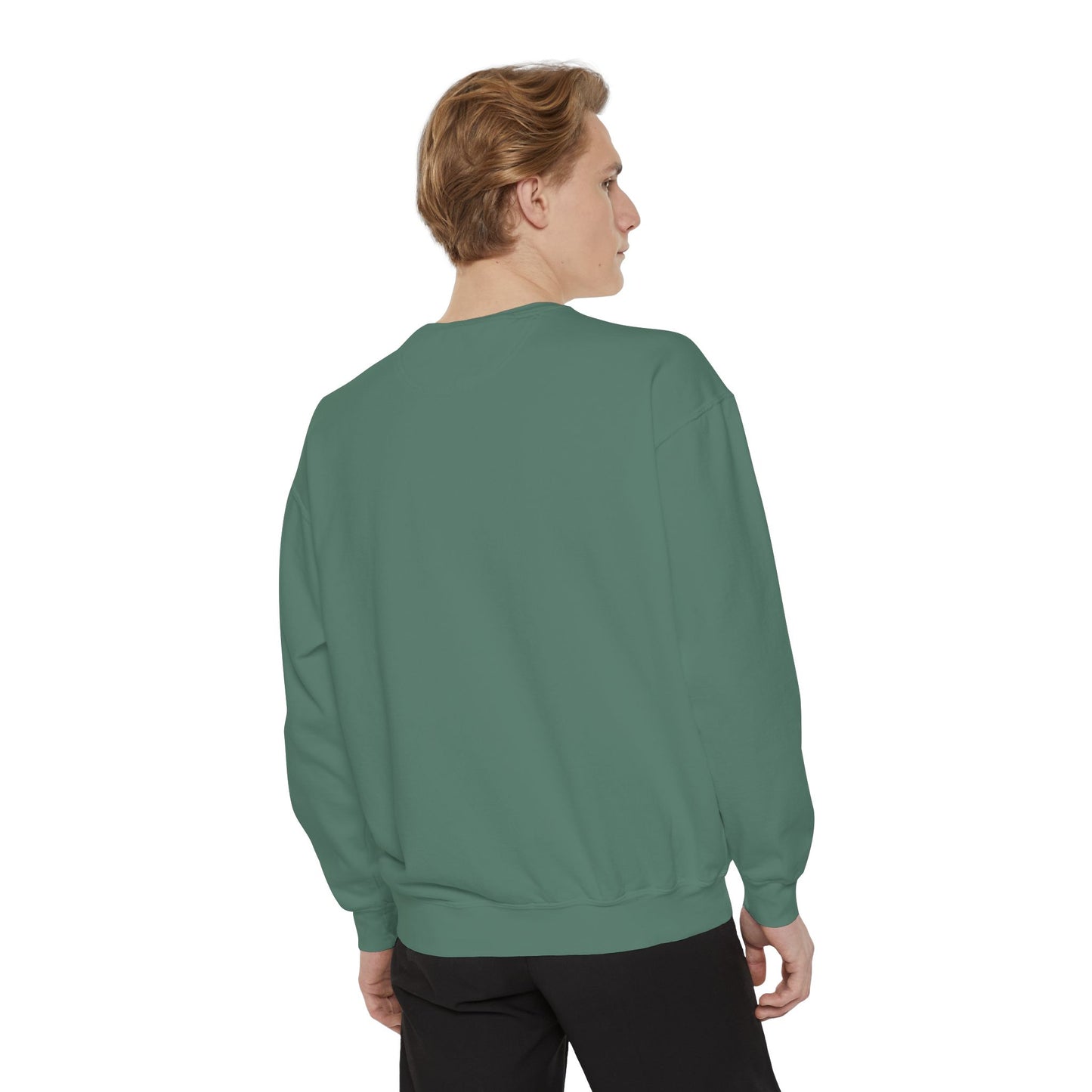 Hopeles For Noting Unisex Garment-Dyed Sweatshirt, Cozy Pullover, Casual Layer, Gift for Him, Street Art Fashion