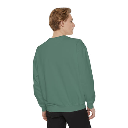 Hopeles For Noting Unisex Garment-Dyed Sweatshirt, Cozy Pullover, Casual Layer, Gift for Him, Street Art Fashion