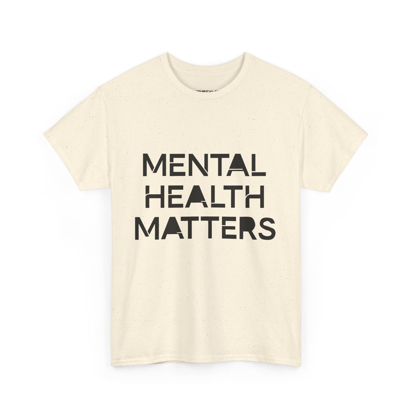 Mental Health Matters Unisex Heavy Cotton T-Shirt – Spread Awareness with Style