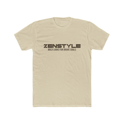 Cotton Tee with Zenstyle Logo - Unisex