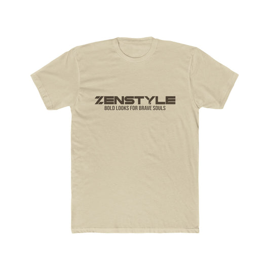 Cotton Tee with Zenstyle Logo - Unisex