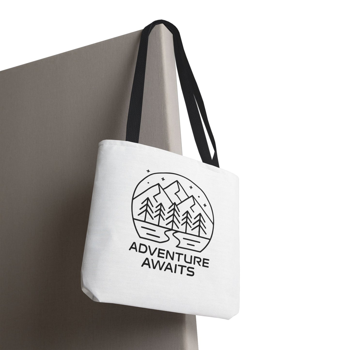Adventure Awaits – Eco-Friendly Tote Bag for Nature Lovers, Travel Companion, Outdoor Enthusiast Gift, Camping Tote.