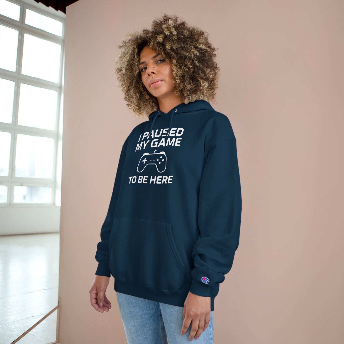 I Paused My Game to Be Here – Funny Gamer Hoodie for Men & Women, Perfect Gift for Gamers, Cozy Gaming Sweatshirt, Video Game Lover Apparel, Casual Gaming Style