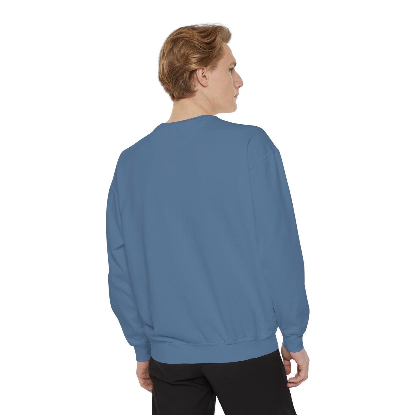 Hopeles For Noting Unisex Garment-Dyed Sweatshirt, Cozy Pullover, Casual Layer, Gift for Him, Street Art Fashion