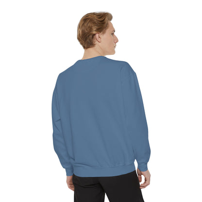 Hopeles For Noting Unisex Garment-Dyed Sweatshirt, Cozy Pullover, Casual Layer, Gift for Him, Street Art Fashion