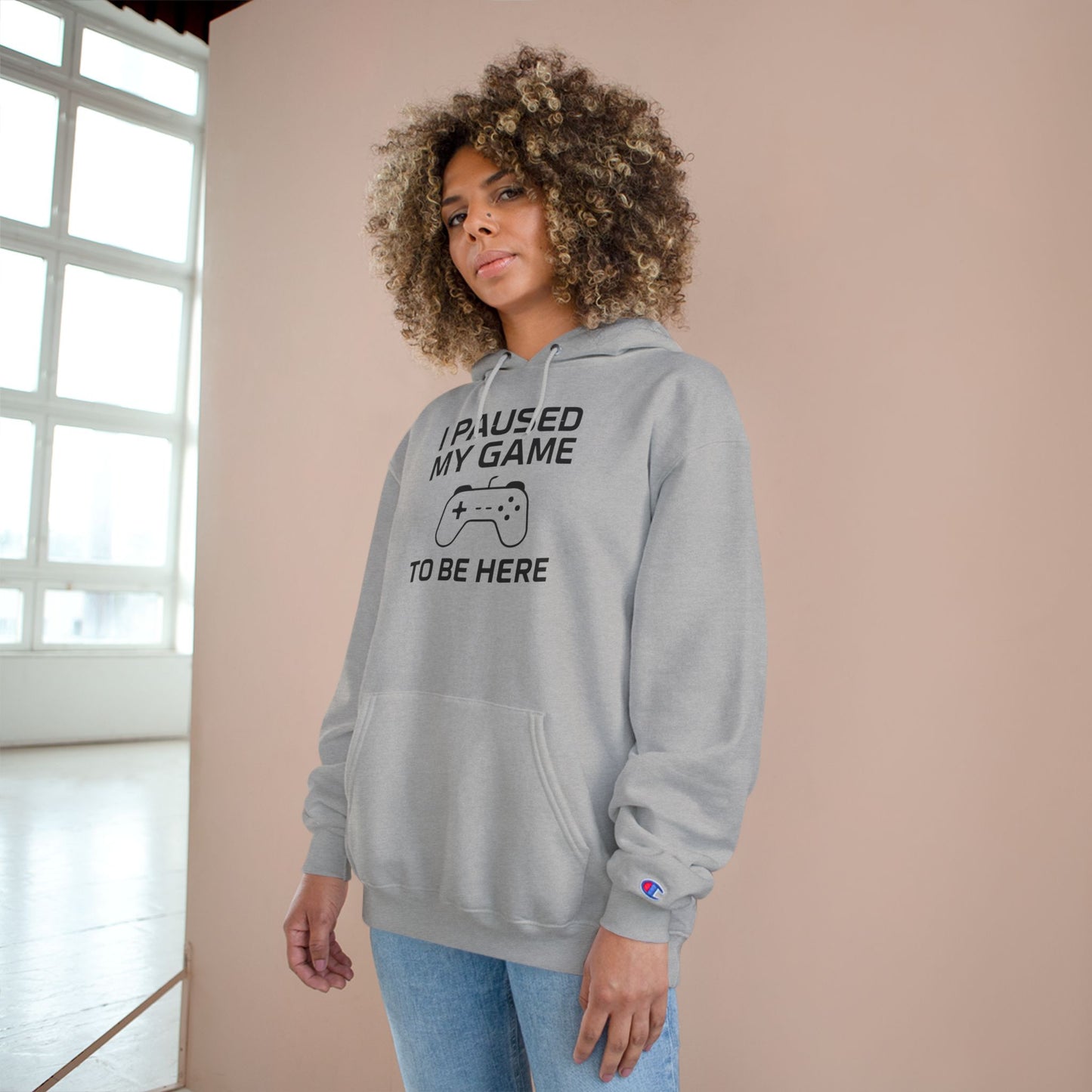 I Paused My Game to Be Here – Funny Gamer Hoodie for Men & Women, Perfect Gift for Gamers, Cozy Gaming Sweatshirt, Video Game Lover Apparel, Casual Gaming Style