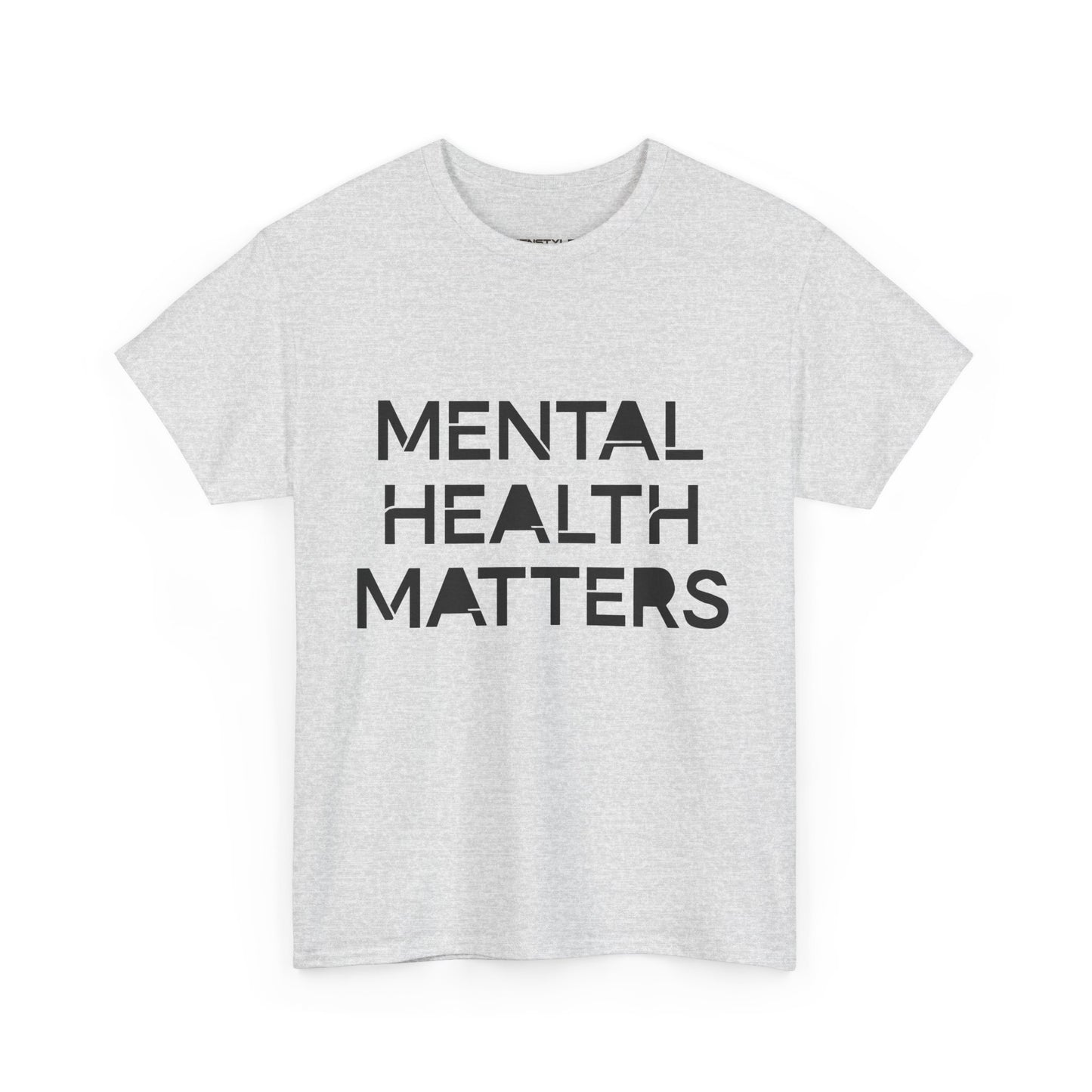 Mental Health Matters Unisex Heavy Cotton T-Shirt – Spread Awareness with Style